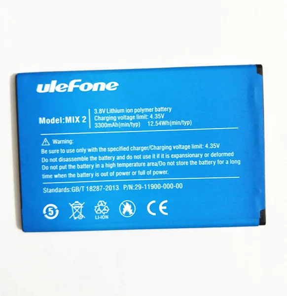 Аккумулятор AZK для Ulefone Mix 2 3300 мА · ч 3 8 в 5 7 дюйма | Мобильные телефоны и аксессуары