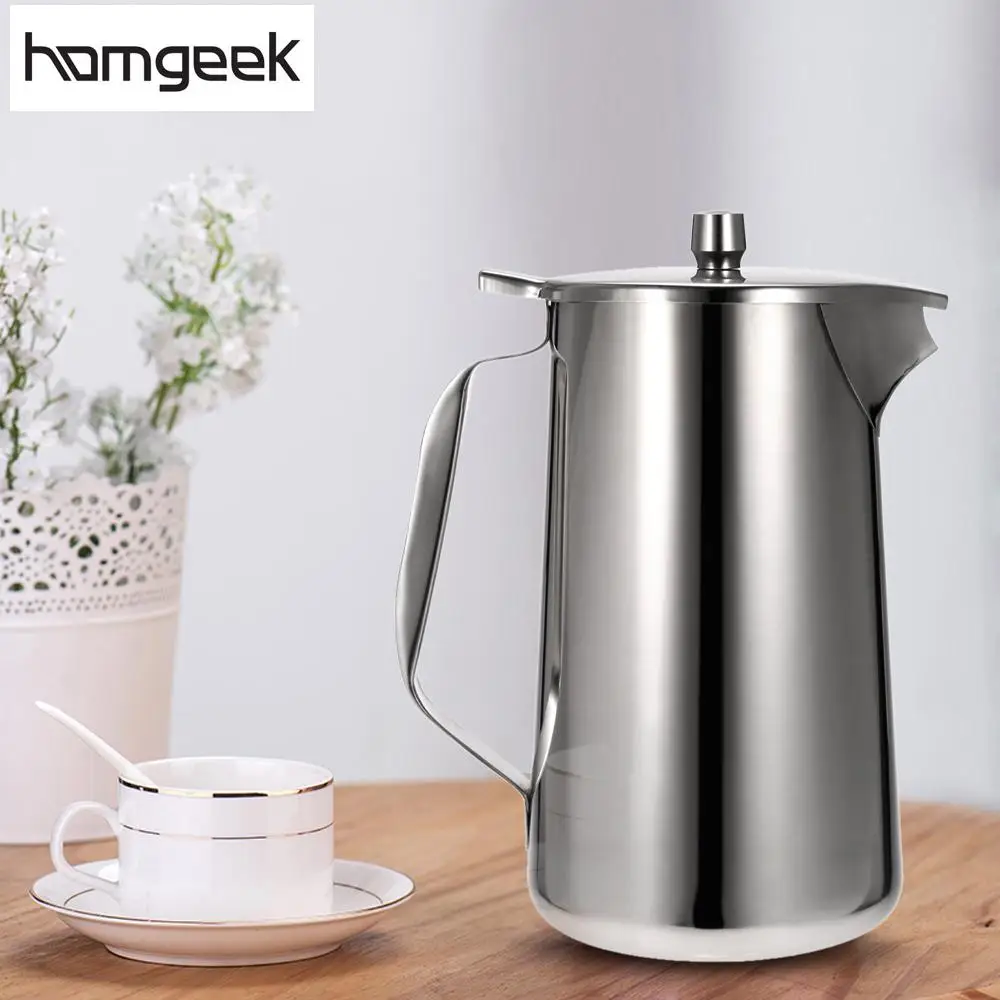 Stainless Steel Cold Water Pot High Quality Kitchenware Ice Tea Jug