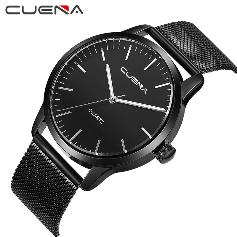 CUENA Top Brand Men Fashion Quartz Watch Luxury Mens Casual Watches ...