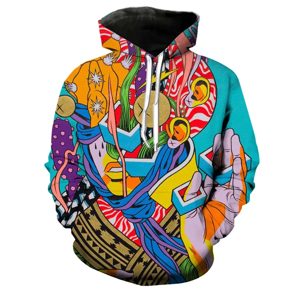 Fashion Hip Hop Hoodies Mens Womens Gothic Funny Hooded Harajuku Sweatshirts Male Streetwear Boy Hoody Long Sleeve Make Clothes