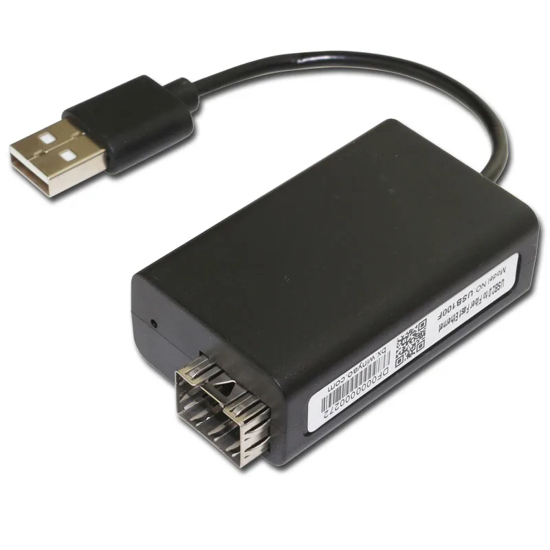 Winyao USB100F USB2.0 к 100FX SFP Настольный волоконный Ethernet сетевой адаптер-AX88772B NIC для ПК MacBook Air ноутбук