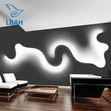 Postmodern contracted creative led wall lamp decoration of bedroom sitting room corridor corridor lamps and lanterns northern wind led lamps wall lamp industry designer clothing store track shoot the lamp to the sitting room corridor