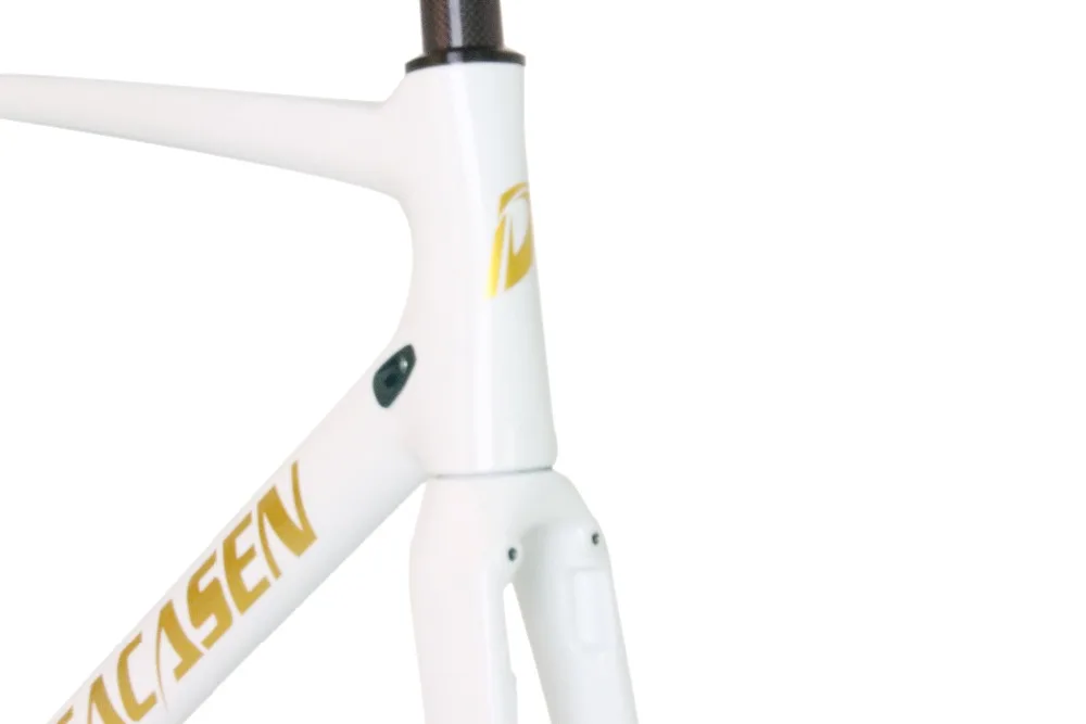 Clearance Carbon Fiber Road Bicycle Frame DEACASEN Di2 And Mechanical BB386 Super Light Carbon Road Frame+Fork+Seatpost +Headset+Clamp 4 Clearance Carbon Fiber Road Bicycle Frame DEACASEN Di2 And Mechanical BB386 Super Light Carbon Road Frame+Fork+Seatpost +Headset+Clamp 4