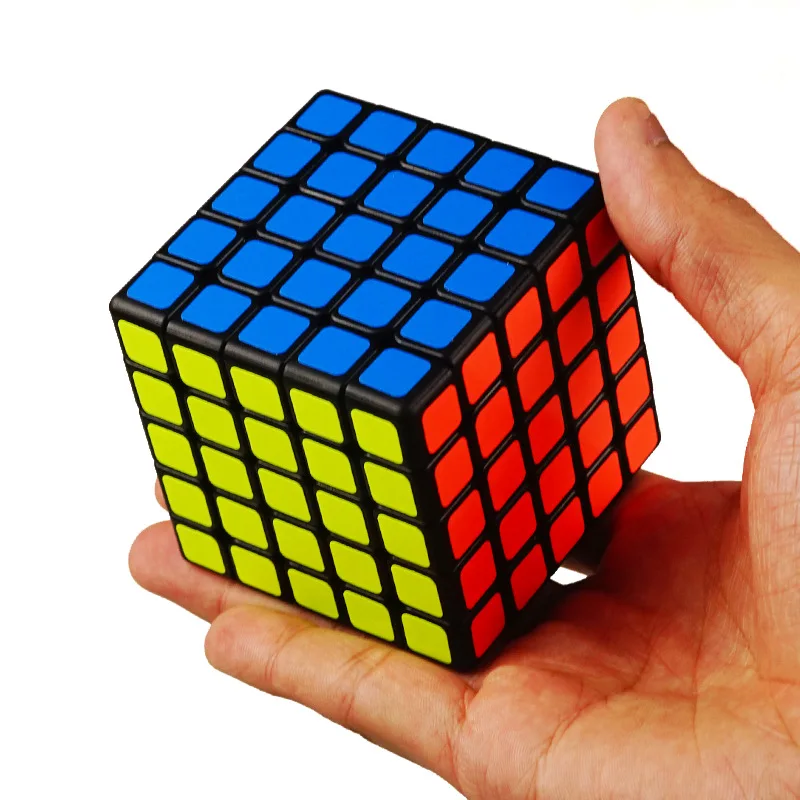 ShengShou Sengso 2x2 3x3 4X4 5x5 Магнитный Волшебный куб головоломка куб Интеллектуальные Игрушки для Тренировки Мозга-черный