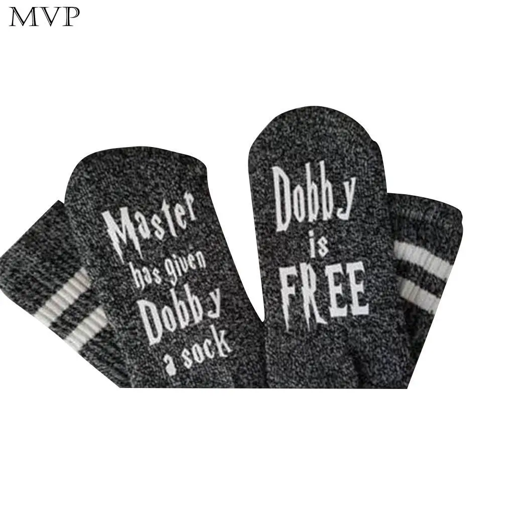 

1 Pair Unisex Letter Socks Breathable Deodorant All Season Comfortable Medium Thickness Cotton Socks
