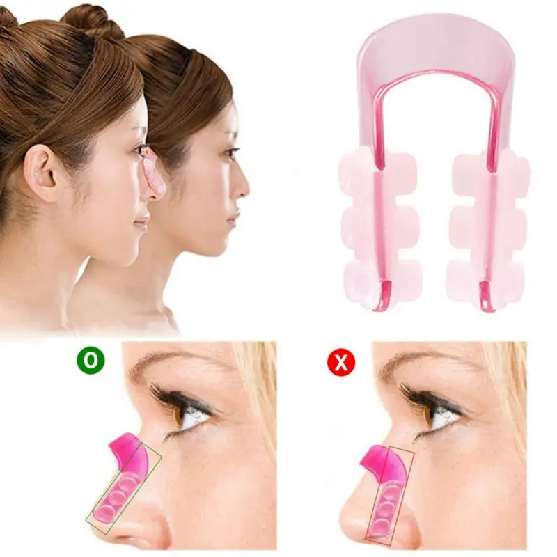 Красота подъем высокий нос узкий нос коррекция формы носа через вибрацию ринопластика аппарат нос массажер носа зажимы