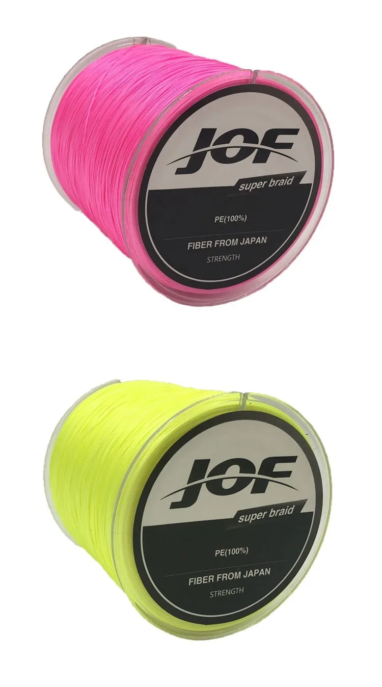 JOF 8 нитей соткет 500 м очень сильный Япония Multifilament ПЭ 8 плетеная леска 15 20 30 40 50 60 80 120 150 200LB