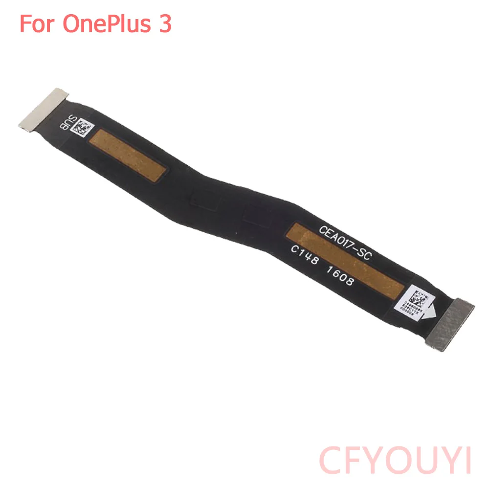 Для Oneplus Three материнская плата гибкий кабель лента часть для OnePlus 3 1 + 3|Шлейфы