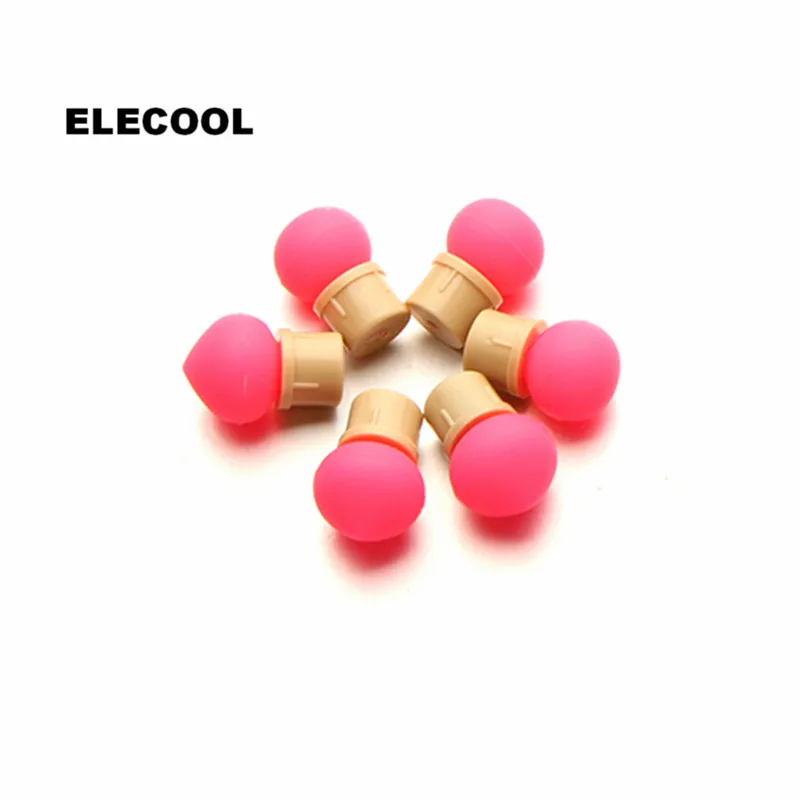 

ELECOOL New Arrive 6Pcs Sponge Set For Nail Art Picking Dotting Brush Pen Replacement Head Nail Transfer Tool Replacement Head
