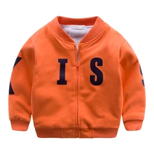 The boy s new children with cashmere coat winter winter Korean Baseball Jacket baby double warm