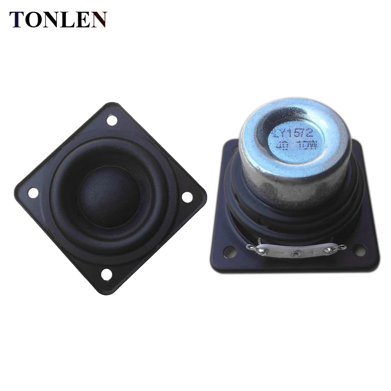 TONLEN 2PCS 4 ohm 10 W Full Range Speaker DIY HIFI speakers portable audio system home theater music speakers computer sound box TONLEN 2PCS 4 ohm 10 W Full Range Speaker DIY HIFI speakers portable audio system home theater music speakers computer sound box