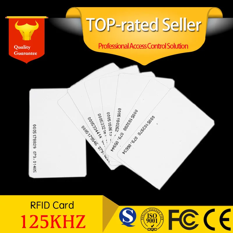 Realhelp 10 шт. EM4100/EM4102 RFID Card 125 кГц ID карты дверь Управление запись доступа EM смарт-карты