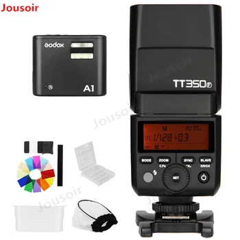 

Godox A1 Phone Flash Speedlite Built-in X1 System with Godox TT350F GN36 HSS TTL 1/8000s Speedlite for Fuji CD50