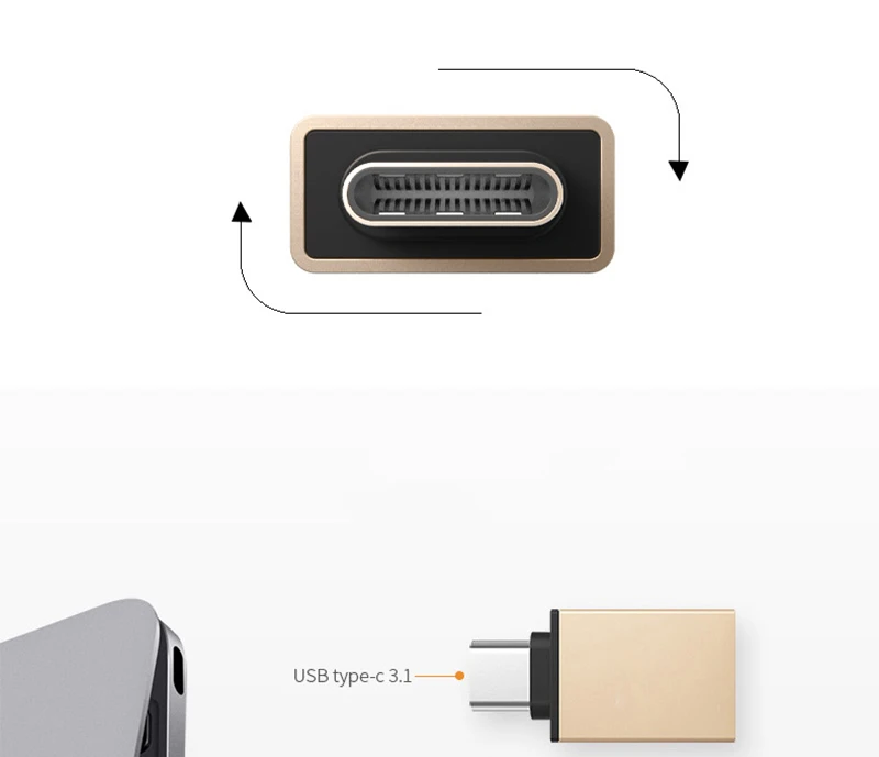 Thbelieve USB Type C Adapter Mobile Phone Adapters Mini USB-C Male Connect Female USB Adaptores OTG Data Adaptor For Huawei (4)