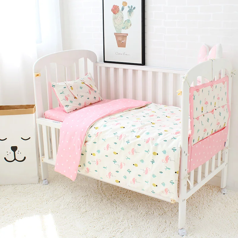 flamingo cot set