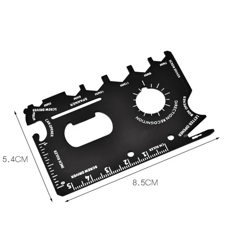 Карманный инструмент, многофункциональный нож, edc, для улицы, для бутылок, для выживания, карта передач, Многофункциональный гаджет, для кемпинга, открывалка, кошелек, набор