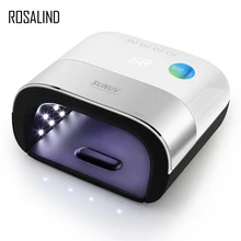 ROSALIND SUN3W 48 Вт Сушилка для ногтей УФ светодиодный светильник для ногтей с умным переключением Дисплей Смарт 2X быстрее отверждения ногтей сушилка