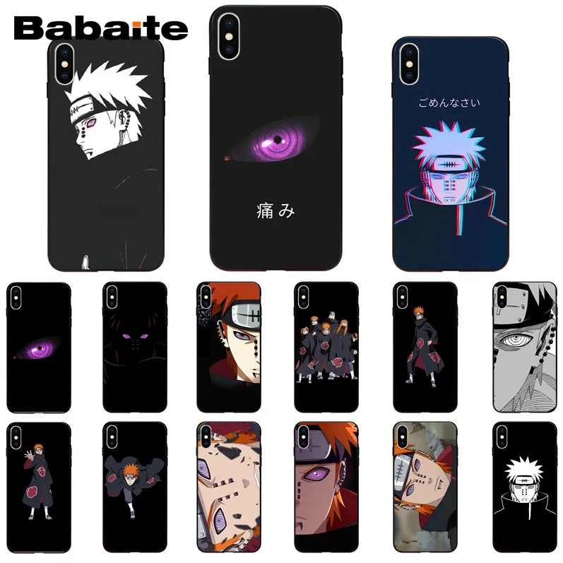 Babaite Naruto pain Custom Photo Soft Phone Case for Apple ...