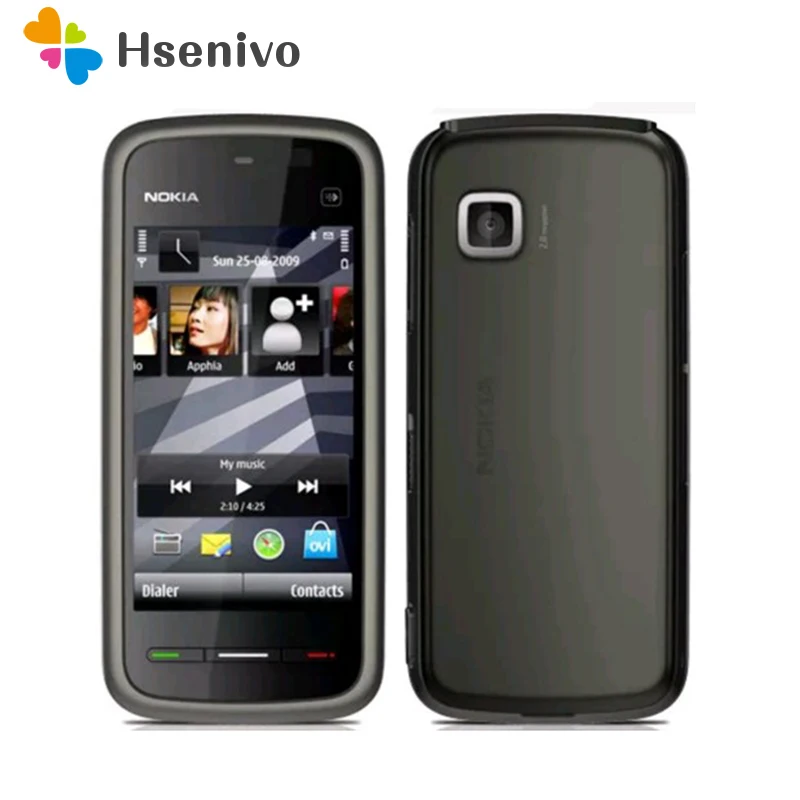 Billige 2016 heißer verkauf klassische 5230 100% Original Entsperrt Nokia 5230XM WCDMA 3G FM Bluetooth Günstige Handy Renoviert