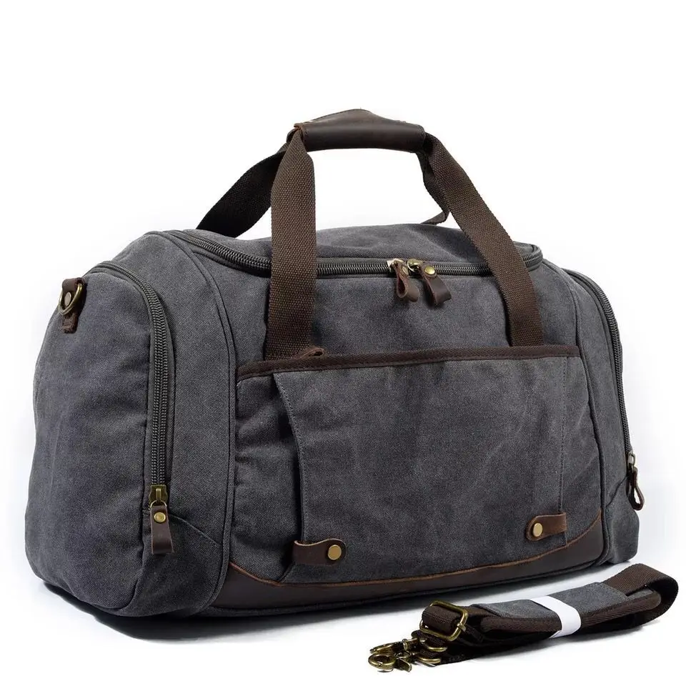 Мужская спортивная сумка Холщовая Сумка для переноски на выходные мужская сумка Многофункциональные военные дорожные сумки большой емкости