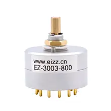 Поворотный переключатель EIZZ 3 Way 3 позиции источник сигнала селектор алюминиевый щит 12 позолоченные медные булавки для аудио усилитель DIY