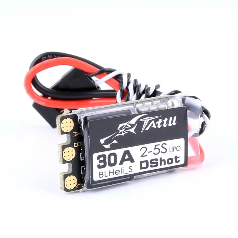 Квадрокоптер Tattu BLHeli S 30A ESC для FPV Racing Drone RC Model 2S 5S устройство сжигания скорости