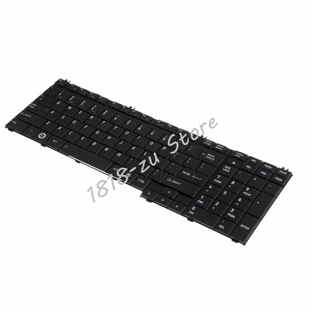 YALUZU клавиатура для Toshiba Satellite L505-13N X505 X500 A500 A505 P200 P300 P505 L350 L500 ноутбук/Тетрадь QWERTY клавиатура английский(США