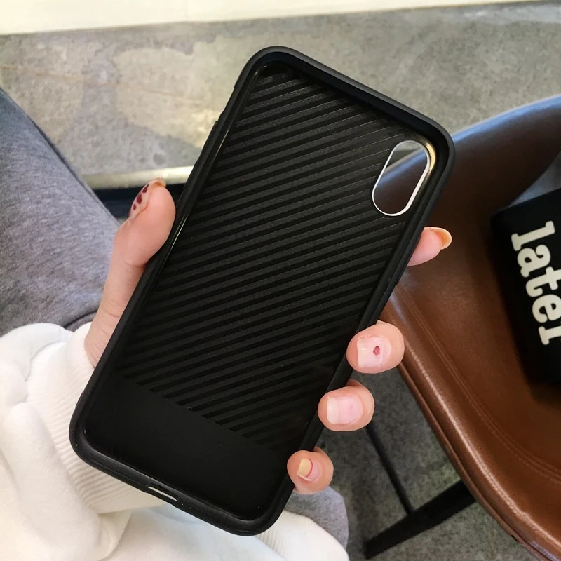 BONVAN Tempered Glass Case For iPhone X Lovely Heart Hard Back Cover Soft Silicone Bumper For iPhone 7 6S 8 Plus 6 Plus Cases18