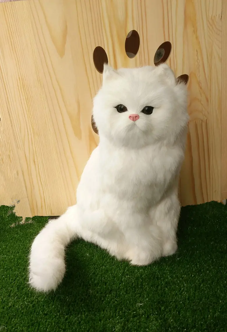 

Will call dynamic simulation tail cat cat plush toys Kitty doll furnishing articles animal doll model