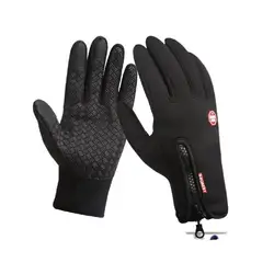 Модные Сенсорный экран Ветрозащитный Спорт на открытом воздухе перчатки для Для мужчин Для женщин армия перчатки tacticos luva зима windstopper