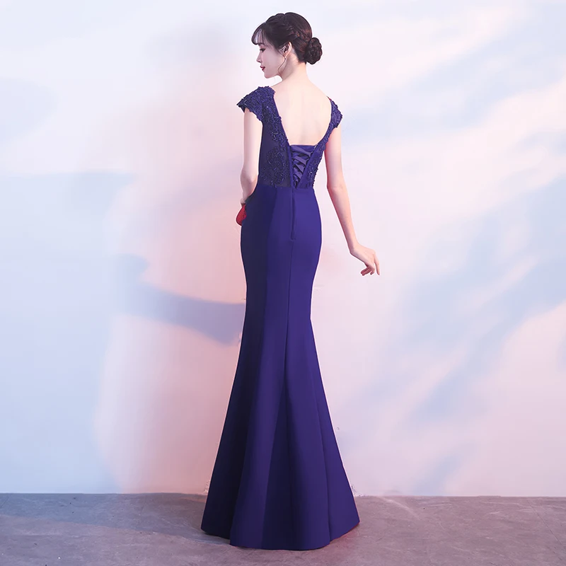 Beauty Emily Robe De Soiree Mermaid Burgundy Long Evening Dress Party Elegant Vestido De Festa Long Prom Gown 2018 prom gown Beauty Emily Robe De Soiree Mermaid Burgundy Long Evening Dress Party Elegant Vestido De Festa Long Prom Gown 2018 prom gown