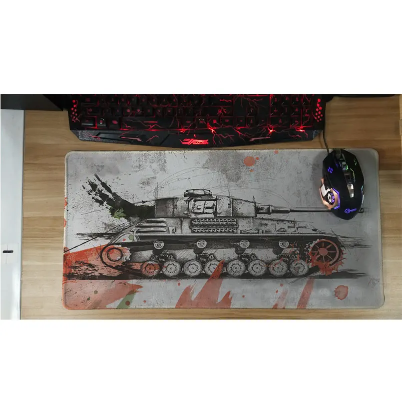  MaiYaCa World of Tanks Keyboard Mat Notbook Computer Mouse pads 30x60 cm Table Mat For gaming Dota 