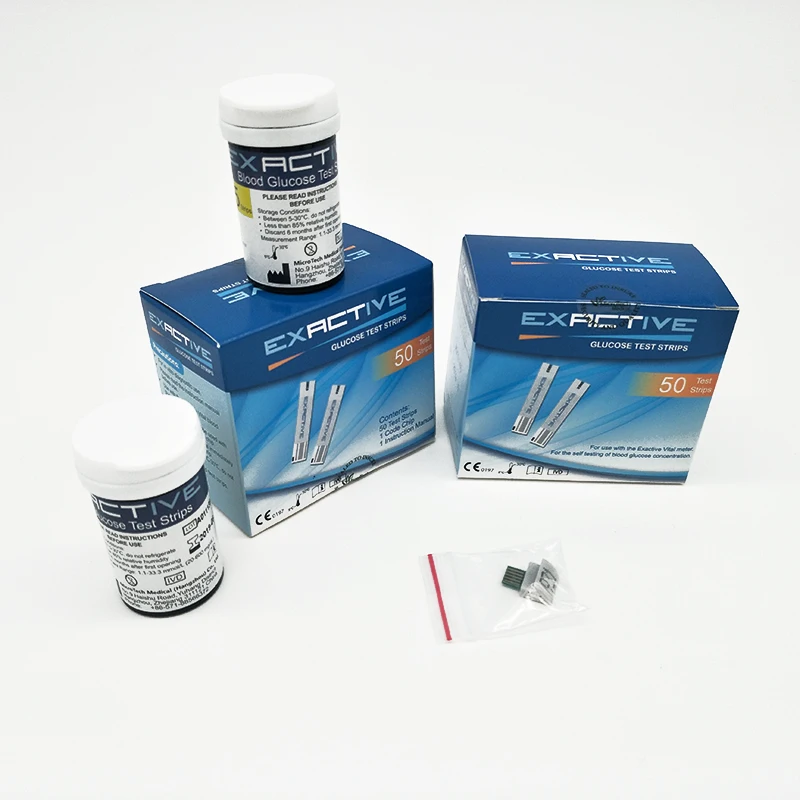 

MICROTECH MEDICAL Blood Glucose Meters Accessories Diabetics Test glycuresis Monitor Accessory 100 Test Strips Blood Sugar