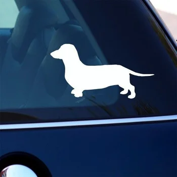 

Dachshund Decal Sticker Dog for Laptop car animal sticker 12.5x7.5cm