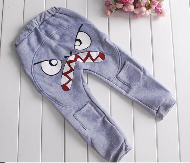 Baby Boy Pants Autumn Casual Kids Clothing New Trousers Male Kids Printing Pants Boy's Trousers Children's Cotton Pants - Цвет: Красный