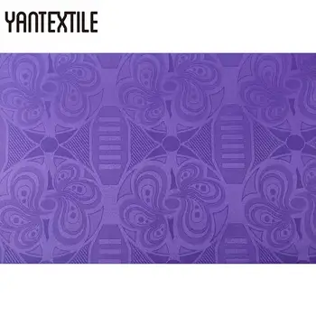 

YANTEXTILE 10Yards Wholesale Africa Bazin Riche Fabric Polyester Satin Fabric Jacquard Guinea Brocade Damask Tissu Plain Fabric