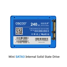 OSCOO SATA III 6 ГБ/сек. 2," /7 мм 240G 480G 120G Внутренний твердотельный накопитель SATA3 SSD для ПК ноутбук Настольный