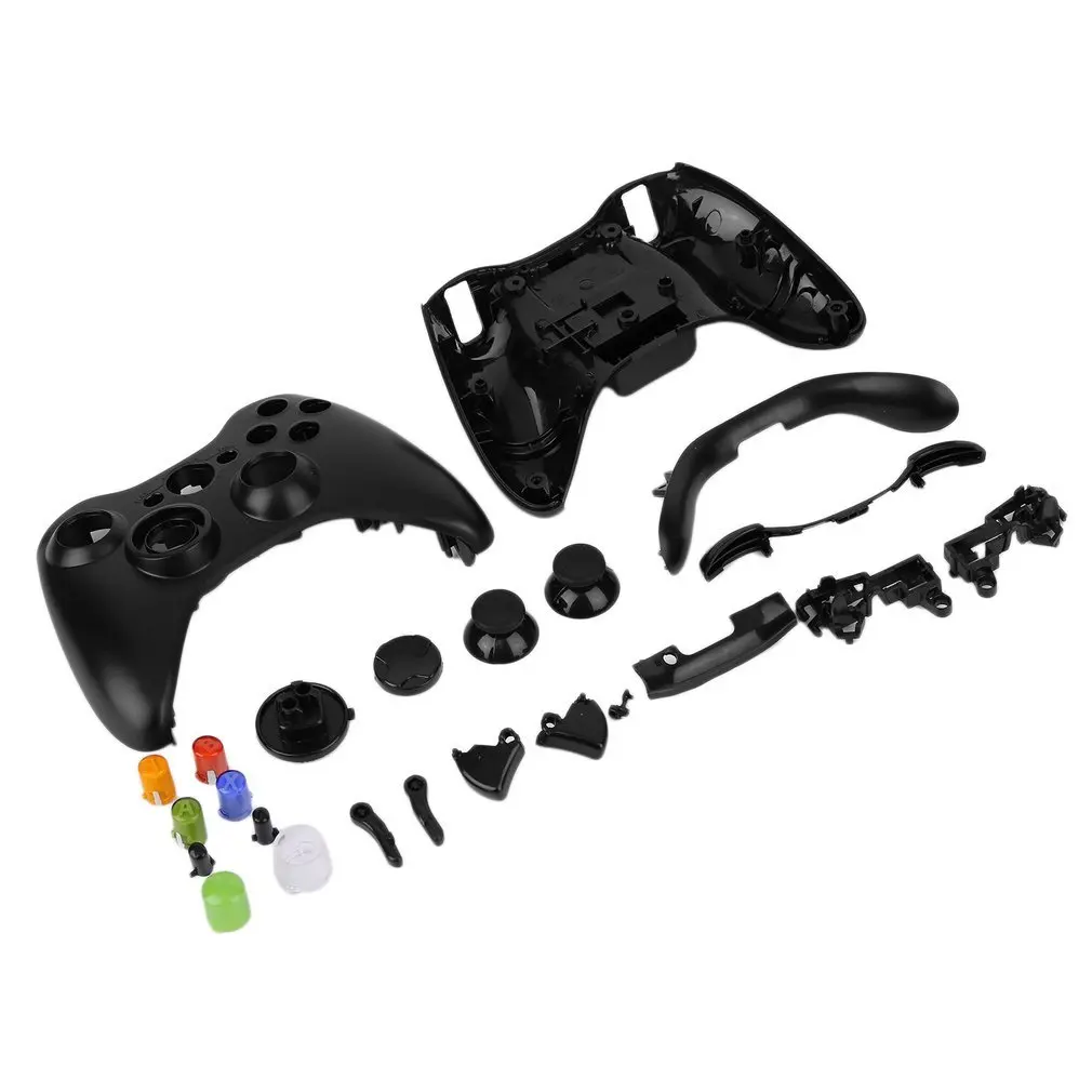 

Portable Wireless Gamepad Remote Controller Full Replacement Housing Shell + Buttons Set Remote Shell Parts