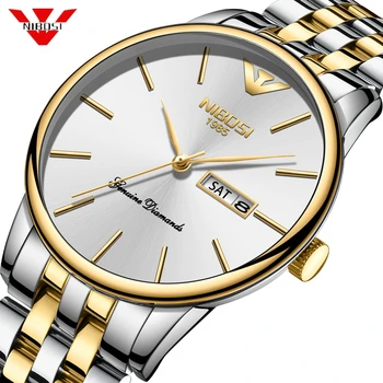 

NIBOSI Fashion Sports Mens Watches Top Brand Luxury Date Waterproof Simple Ultra Thin Watch Men Quartz Clock Relogio Masculino