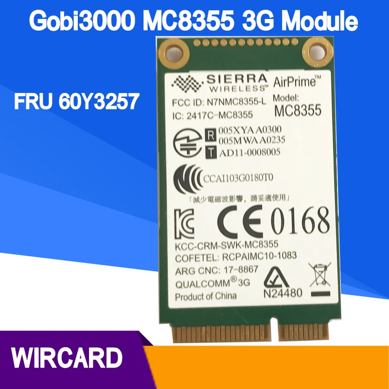 MC8355 60Y3257 Gobi3000 3g WWAN карты gps подходит W530 X230 T420 X220 x230i x131e x130e x121e L530