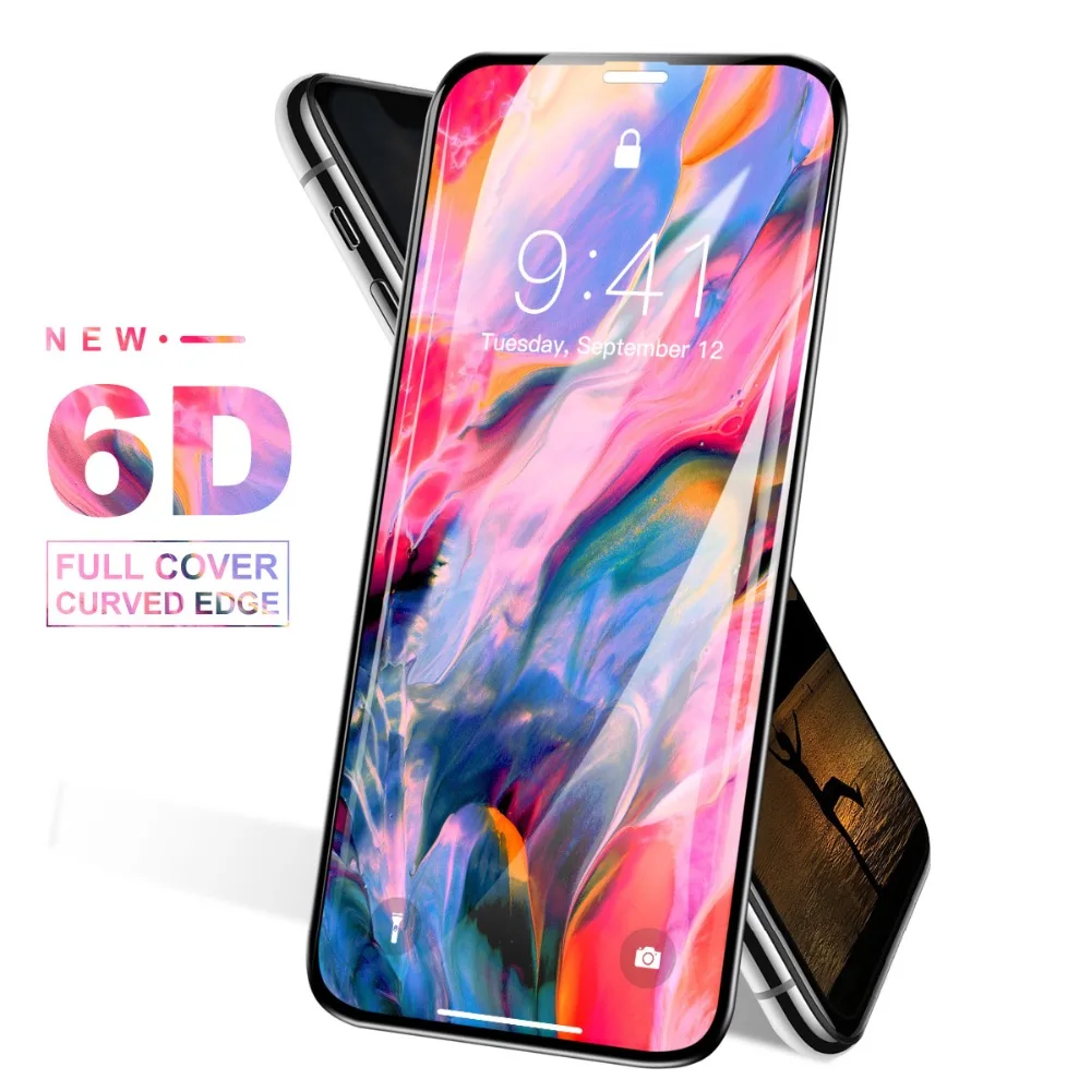 My Colors изогнутый край защитное стекло на айфон X Xr XS Max Стекло уровень твердости 9H полное покрытие стекло айфон X Xs Маx защита экрана