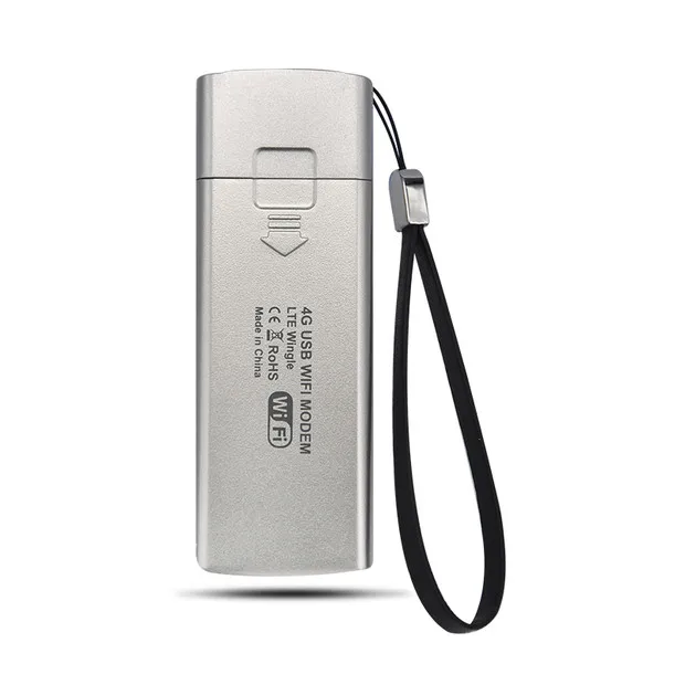 

Wireless 4G Portable Hotspot Fdd Lte Mobile Wifi Usb Modem Router 100Mbps 4G Lte Wifi Dongle Sim Card Slot Network Card