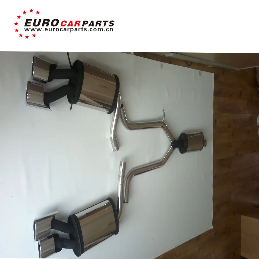 C class w204 C63 stainless steel exhaust system for w204 C63 muffler