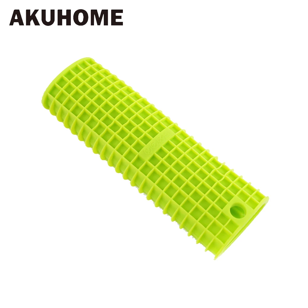 Kitchen pot handle insulated cover silicone anti hot pot handle wok