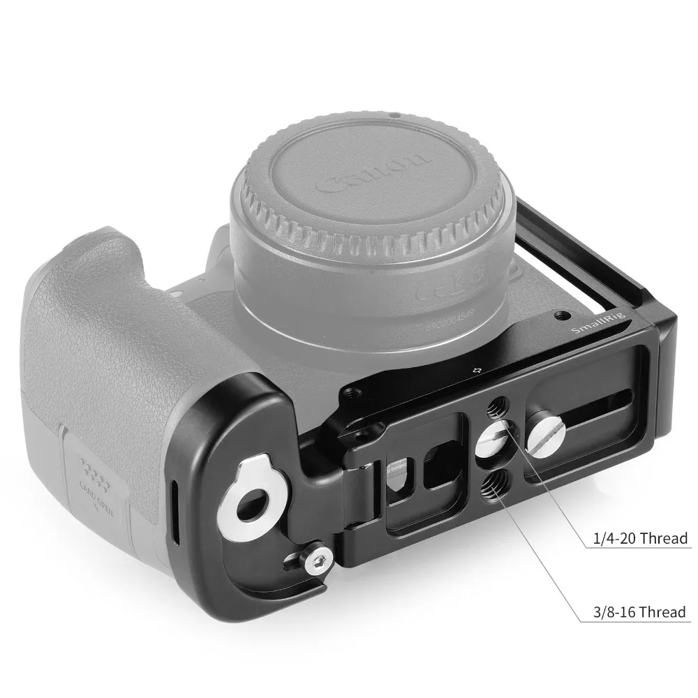  SmallRig DSLR Camera L Plate L-Bracket for Canon EOS R Feature Arca Swiss Plate for Tripod Attach Q