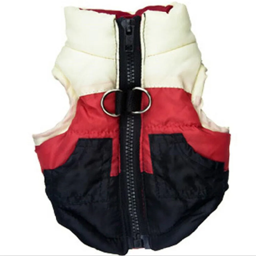 

Warm Puppy Coat Soft Cartoon Pet Dog Clothes For Small Dogs Cute Pet dog life jacket Clothing