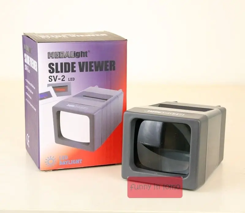 

MEDALight Desk Top 35mm Slide Viewer SV-2 SV2 Kodak Fuji AGFA