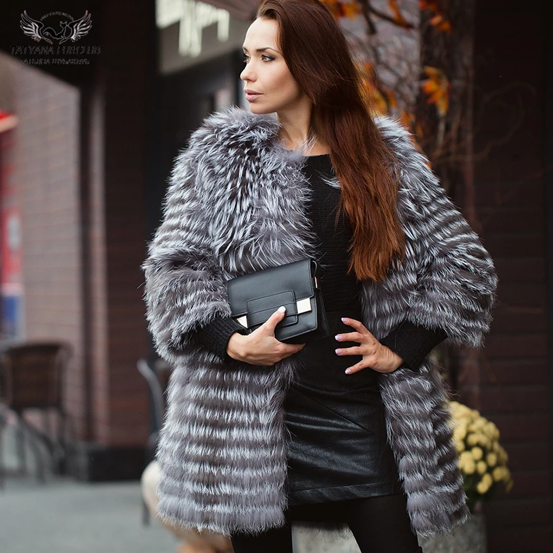 Натуральный мех Women Silver Fox Fur Coat пальто женское пуховик Plus Size S-8XL женские пальто