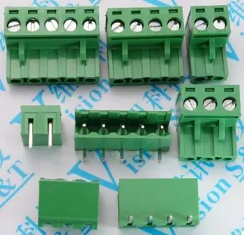 

Terminals 6P 5.08mm Male and Female CE 50pcs Free Shipping