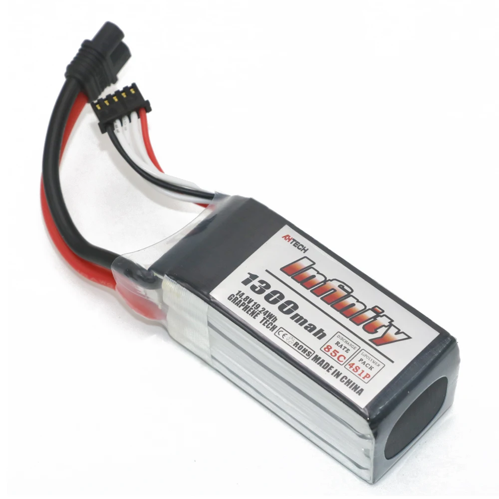 Аккумулятор Infinity 4S 14 8 V 1300mAh 85C Graphene LiPo XT60 SY60 с поддержкой 15C повышающее зарядное